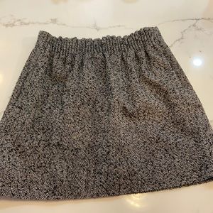 J.Crew wool herringbone skirt